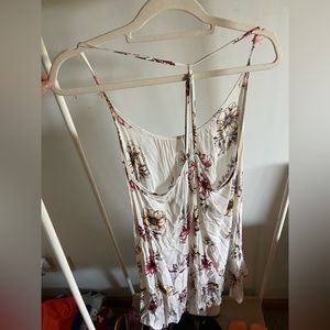 Cute floral summer dress/bathing suit cover up!